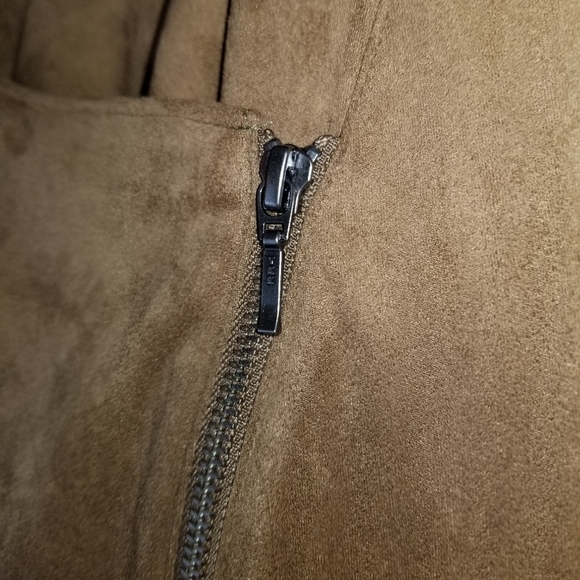 J. Jill faux suede moto--vibe zip jacket - Picture 4 of 8